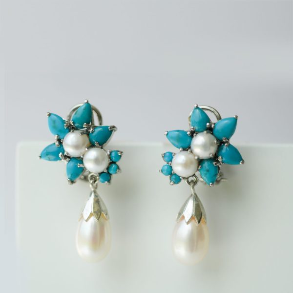 Bluestar Flower Earrings Bluestar Flower Earrings