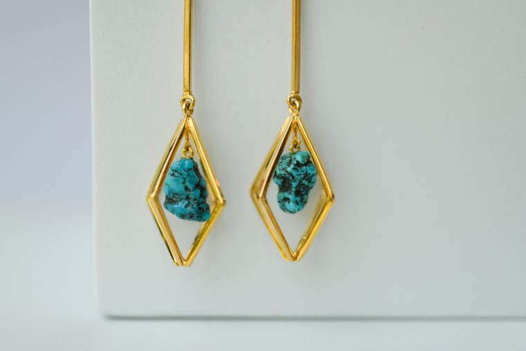 Dangling Prism Earrings - Image 3