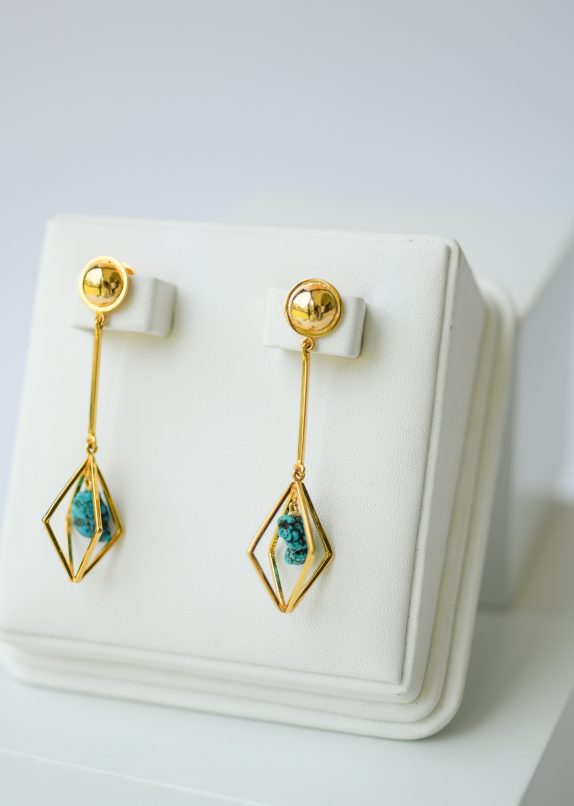 Dangling Prism Earrings - Image 4