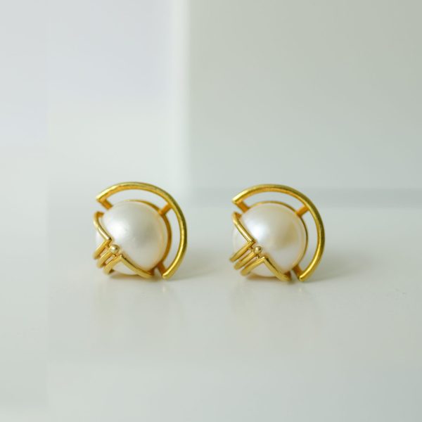 Rotunda Studs – Gold Plated Rotunda Studs – Gold Plated
