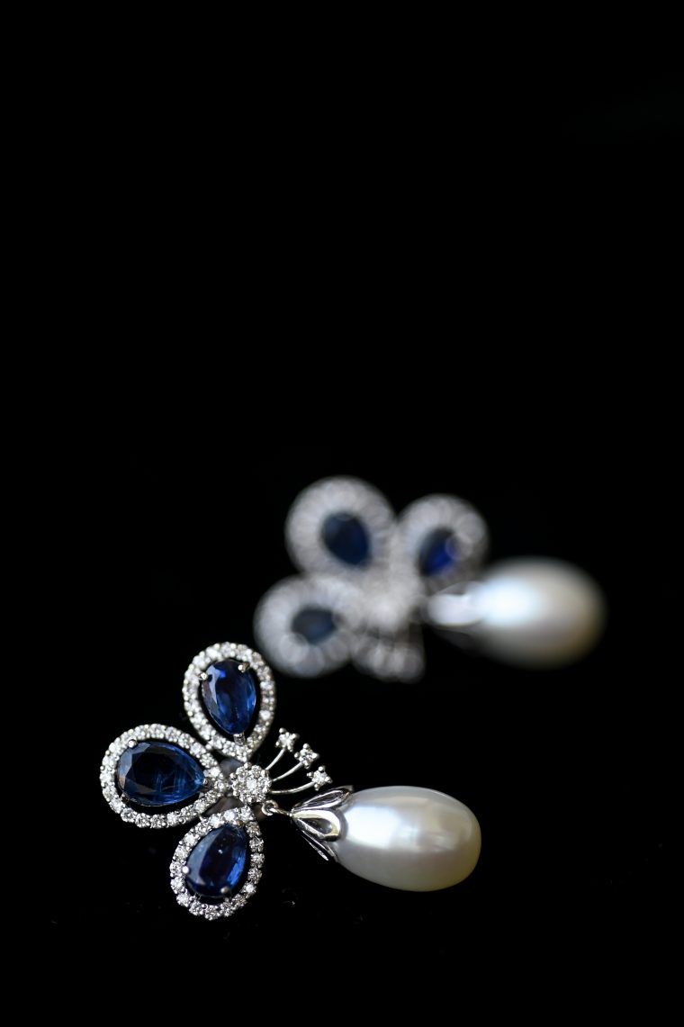 AZURE Butterfly Earrings - Image 3