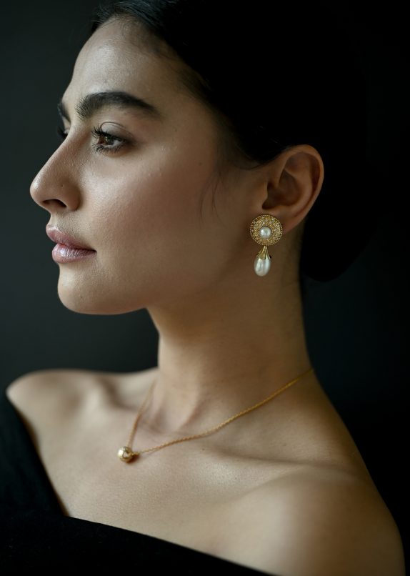 Cross Hatch Earrings - Image 2