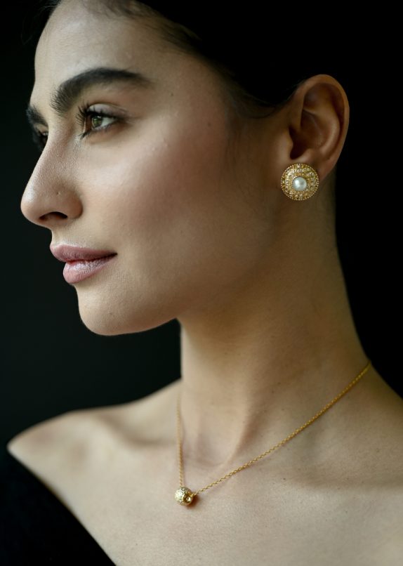 Cross Hatch Earrings - Image 3