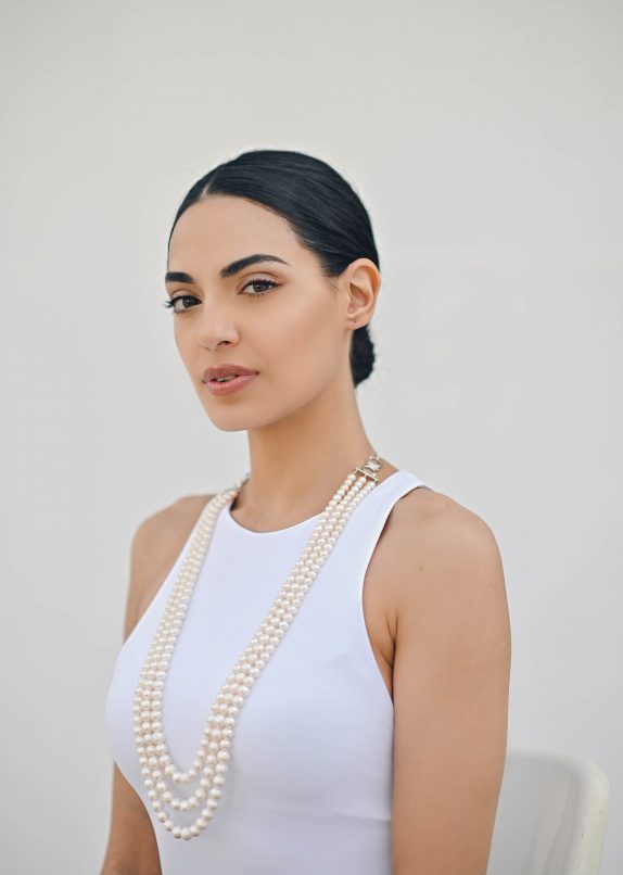 Layered Pearl Necklace - Image 2