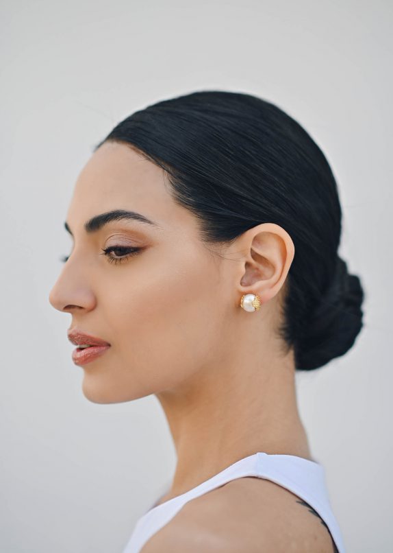 Gilded Maria Studs - Image 2
