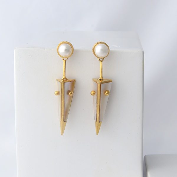 Pearl Dagger Earrings Pearl Dagger Earrings