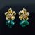 Emerald Azalea Earrings