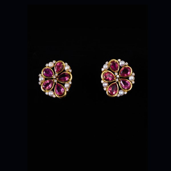Tourmaline Bouquet Earrings Tourmaline Bouquet Earrings